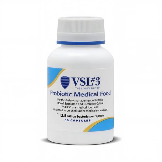 VSL#3 Probiotics for Digestive Health, IBS & UC Symptoms 60 Capsules